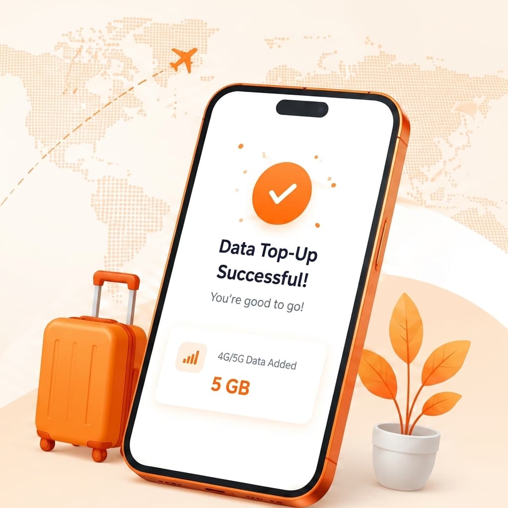 Konttigo Data Top Up Illustration